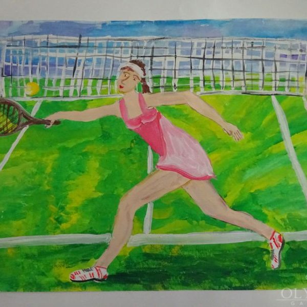 Буду как Арина Соболенко, Лопаревич Элина, 10 лет, ГУО СШ №200, г.Минск