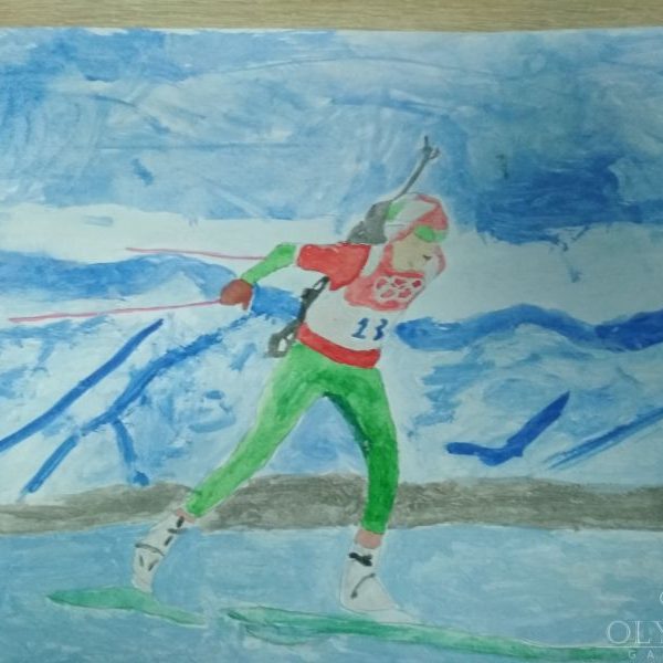 Лыжный бег, Давидович Анастасия, 10 лет, ГУО СШ№2, г. Дрогичин