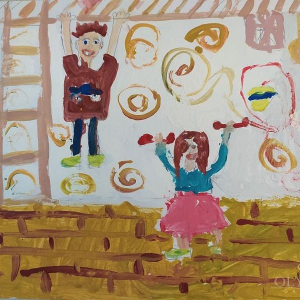 Утренняя зарядка, Курилёнок Милана, 6 лет, Семейная студия Lemari, г.Минск