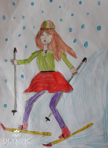 Зимняя сказка, Липская Злата, 9 лет, ГУО СШ №37 г.Могилева