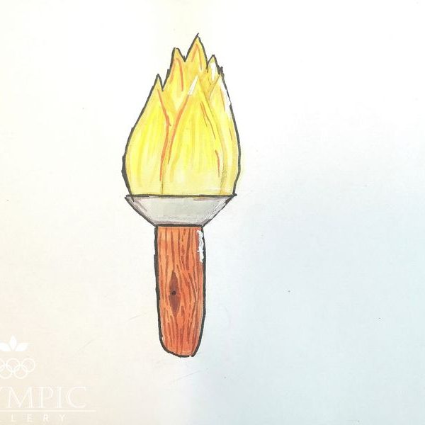 Олимпийский огонь, Ионис Маргарита, 11 лет, ГУО СШ №5 г.Лиды