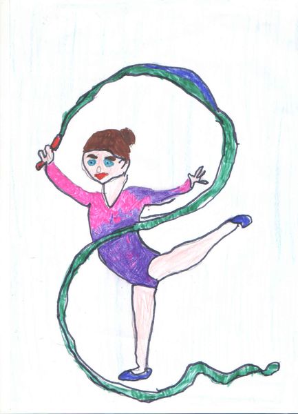 Королева спорта, Букась Кира, 6 лет, Специальный ясли-сад №27 для детей с нарушениями зрения г. Гомеля
