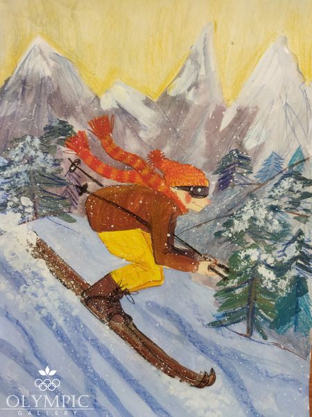 Лыжник, Ковалишкина Мария, 12 лет, ГУО ЦТДиМ Железнодорожного р-на г.Гомеля