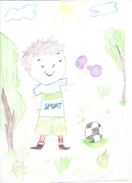 Я живу спортом, Строгонов Никита, 6 лет, ГУО Специальный ясли-сад №27 для детей с нарушениями зрения г. Гомеля