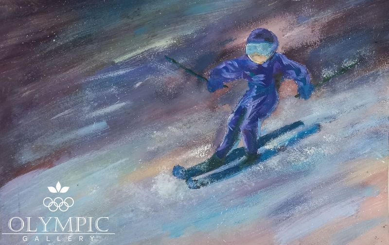 Скоростной спуск, Елизавета Лапина, 14 лет, ГУО Коротковичская СШ Жлобинского района